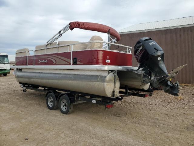 GDY13692B313 - 2013 SWEE PONTOON MAROON photo 3
