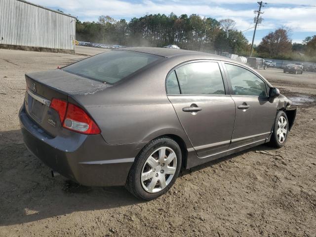 2HGFA1F5XAH529048 - 2010 HONDA CIVIC LX GRAY photo 3