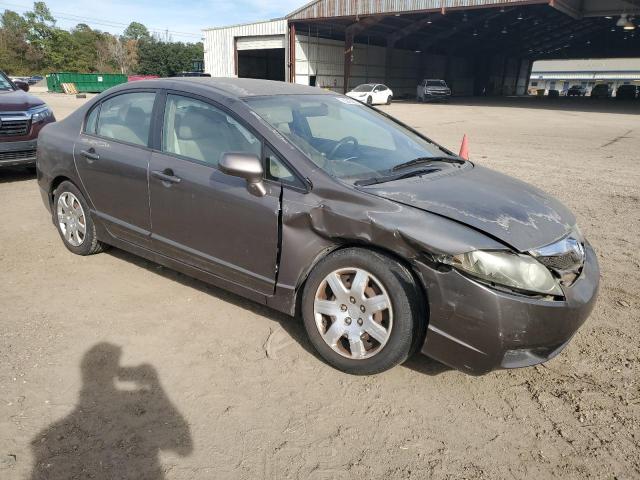 2HGFA1F5XAH529048 - 2010 HONDA CIVIC LX GRAY photo 4