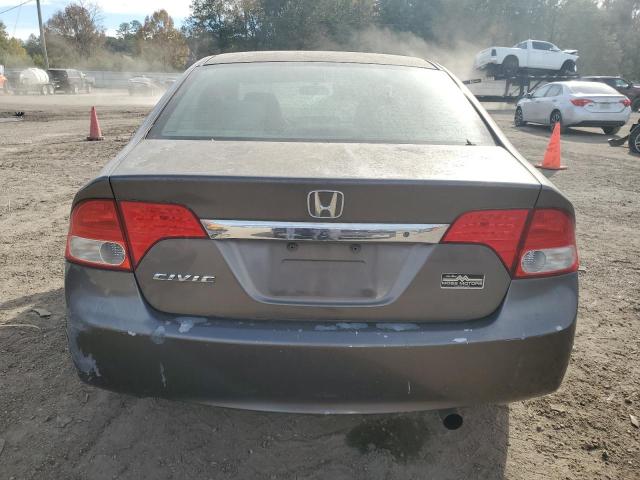 2HGFA1F5XAH529048 - 2010 HONDA CIVIC LX GRAY photo 6