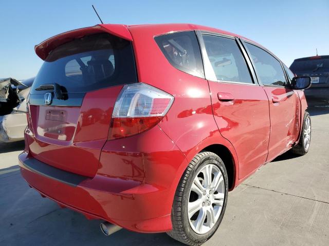 JHMGE8H58BC025386 - 2011 HONDA FIT SPORT RED photo 3