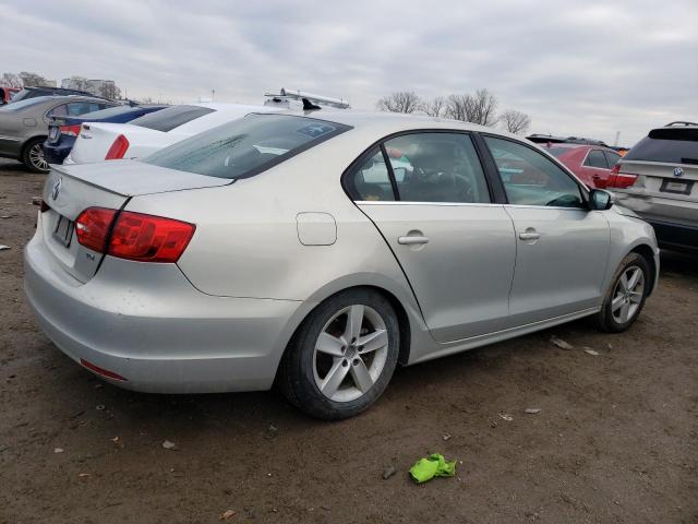 3VWLL7AJ0BM122195 - 2011 VOLKSWAGEN JETTA TDI SILVER photo 3