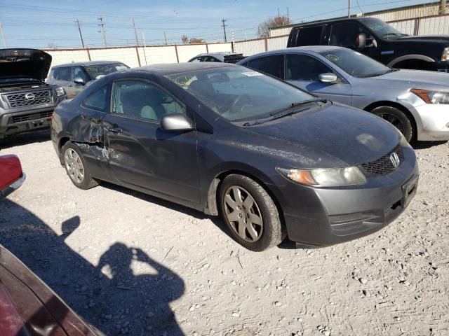 2HGFG1B66AH519968 - 2010 HONDA CIVIC LX GRAY photo 4