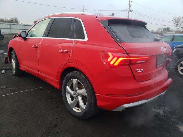 WA1AECF34L1102127 - 2020 AUDI Q3 PREMIUM RED photo 2