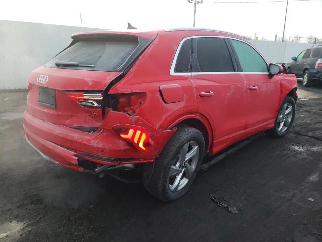 WA1AECF34L1102127 - 2020 AUDI Q3 PREMIUM RED photo 3