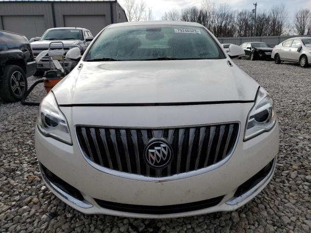 2G4GN5EX9F9138259 - 2015 BUICK REGAL PREMIUM WHITE photo 5