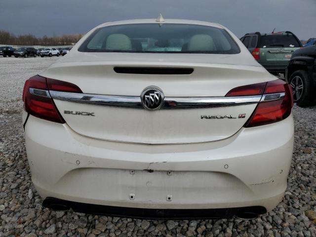 2G4GN5EX9F9138259 - 2015 BUICK REGAL PREMIUM WHITE photo 6