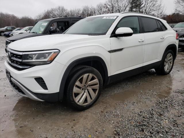 1V21E2CA3LC212530 - 2020 VOLKSWAGEN ATLAS CROS SE თეთრი ფოტო 1