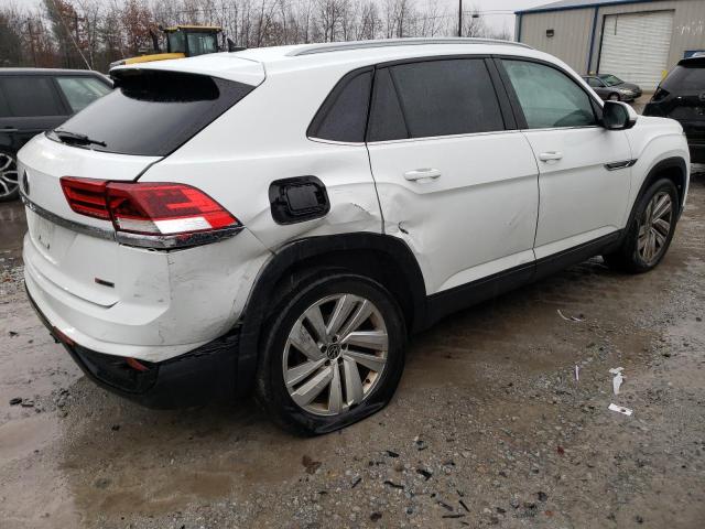 1V21E2CA3LC212530 - 2020 VOLKSWAGEN ATLAS CROS SE თეთრი ფოტო 3