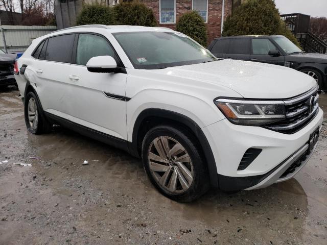 1V21E2CA3LC212530 - 2020 VOLKSWAGEN ATLAS CROS SE თეთრი ფოტო 4