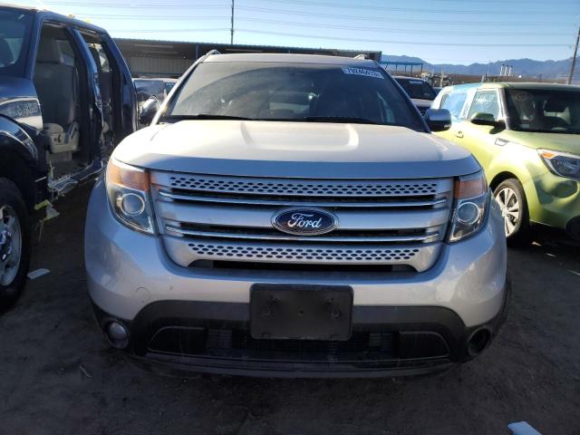 1FM5K8F82FGA20385 - 2015 FORD EXPLORER LIMITED SILVER photo 5