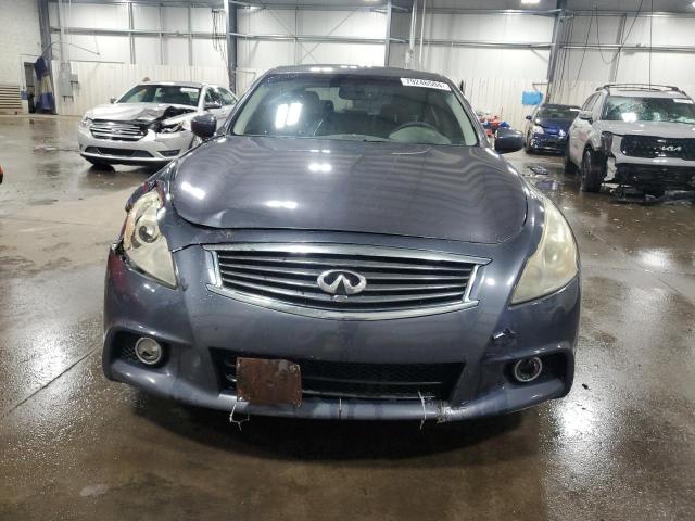 JN1CV6AR2CM970303 - 2012 INFINITI G37 BLUE photo 5