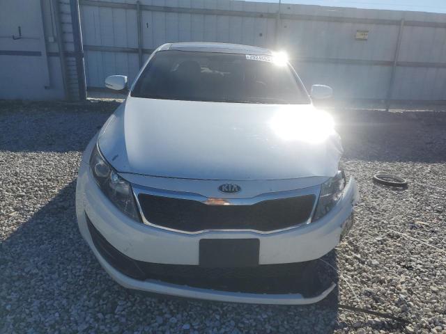 5XXGN4A74DG096819 - 2013 KIA OPTIMA EX WHITE photo 5