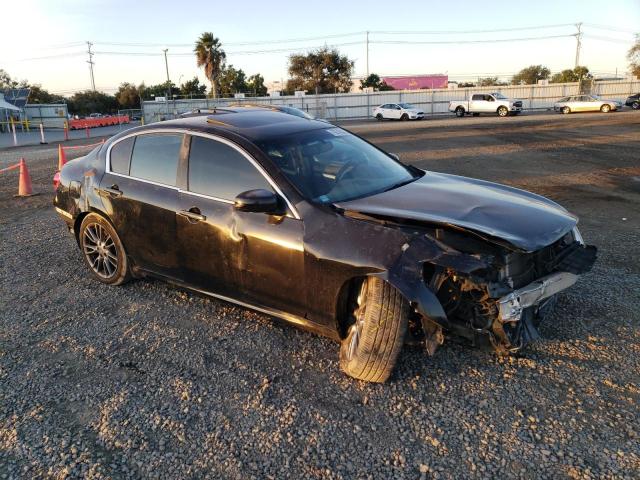 JNKBV61E88M226166 - 2008 INFINITI G35 BLACK photo 4