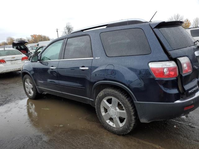 1GKEV33747J139445 - 2007 GMC ACADIA SLT-2 BLUE photo 2