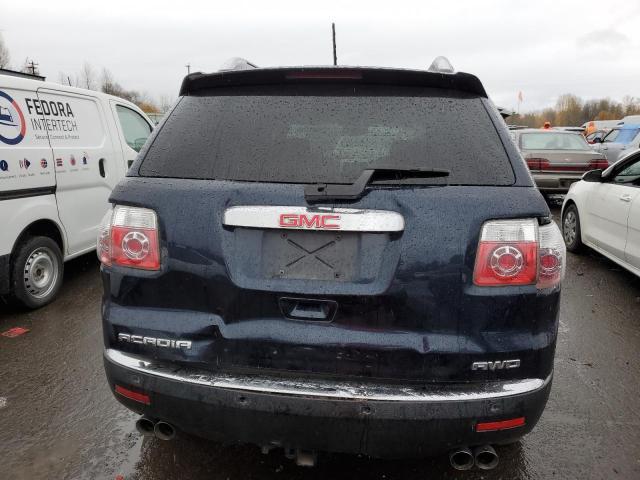 1GKEV33747J139445 - 2007 GMC ACADIA SLT-2 BLUE photo 6