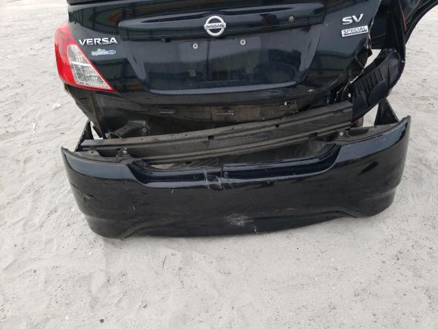 3N1CN7AP7JL846250 - 2018 NISSAN VERSA S BLACK photo 12