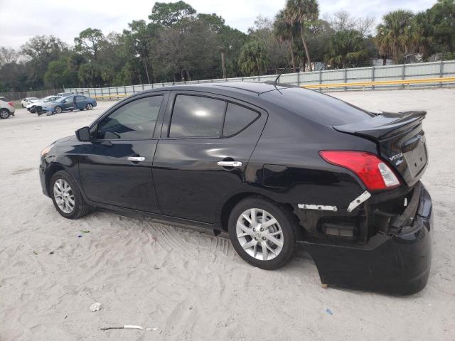 3N1CN7AP7JL846250 - 2018 NISSAN VERSA S BLACK photo 2