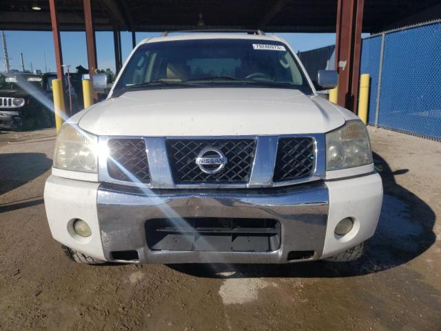 5N1BA08A97N718335 - 2007 NISSAN ARMADA SE WHITE photo 5