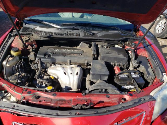 4T1BE46KX8U225570 - 2008 TOYOTA CAMRY CE RED photo 11