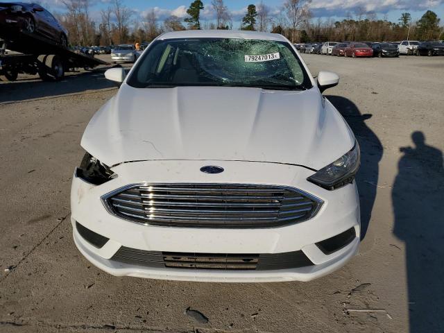 3FA6P0LU6JR287145 - 2018 FORD FUSION SE HYBRID WHITE photo 5