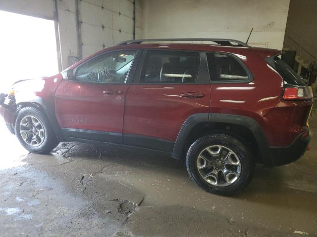 1C4PJMBX8KD390273 - 2019 JEEP CHEROKEE TRAILHAWK ბურგუნდია ფოტო 2