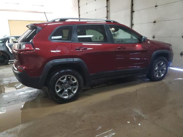 1C4PJMBX8KD390273 - 2019 JEEP CHEROKEE TRAILHAWK ბურგუნდია ფოტო 3
