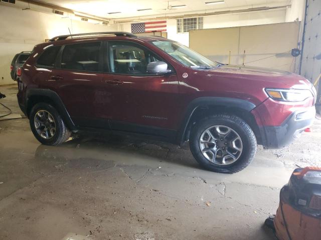 1C4PJMBX8KD390273 - 2019 JEEP CHEROKEE TRAILHAWK ბურგუნდია ფოტო 4