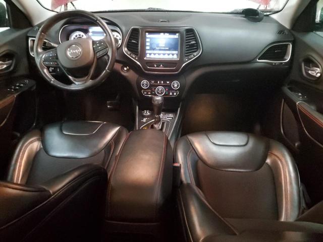 1C4PJMBX8KD390273 - 2019 JEEP CHEROKEE TRAILHAWK ბურგუნდია ფოტო 8