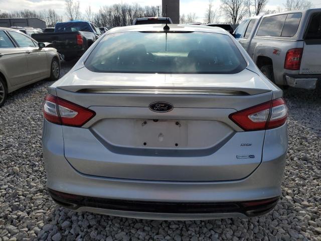 3FA6P0T92GR320422 - 2016 FORD FUSION SE SILVER photo 6