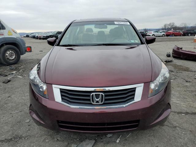 1HGCP26859A197077 - 2009 HONDA ACCORD EXL MAROON photo 5