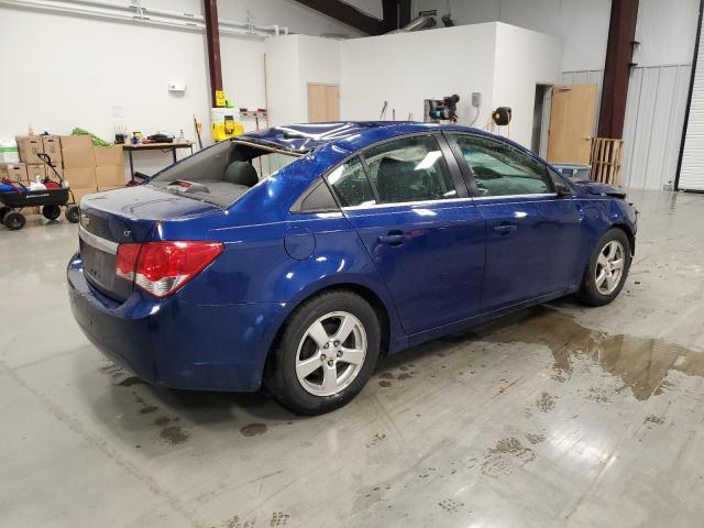 1G1PF5SC5C7187578 - 2012 CHEVROLET CRUZE LT BLUE photo 3