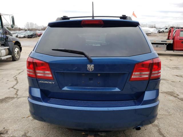 3D4GG47B29T198575 - 2009 DODGE JOURNEY SE BLUE photo 6