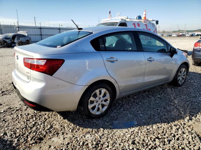 KNADM4A37C6085939 - 2012 KIA RIO LX SILVER photo 3