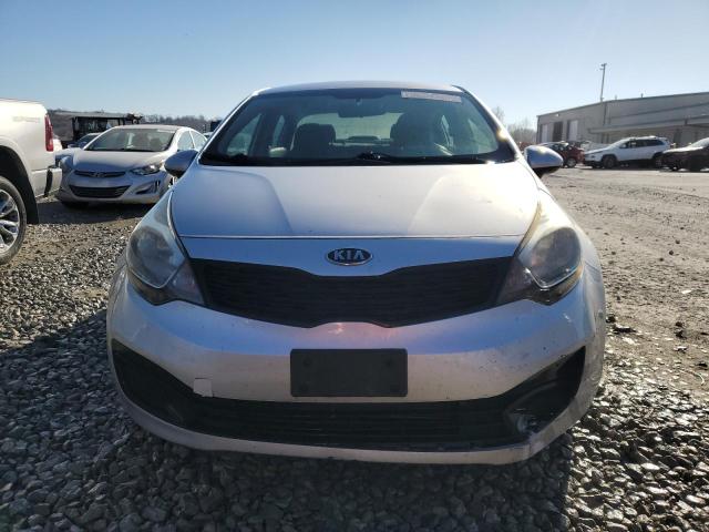 KNADM4A37C6085939 - 2012 KIA RIO LX SILVER photo 5