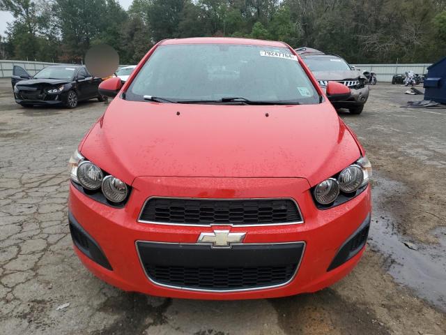 1G1JC5SH9F4204365 - 2015 CHEVROLET SONIC LT RED photo 5