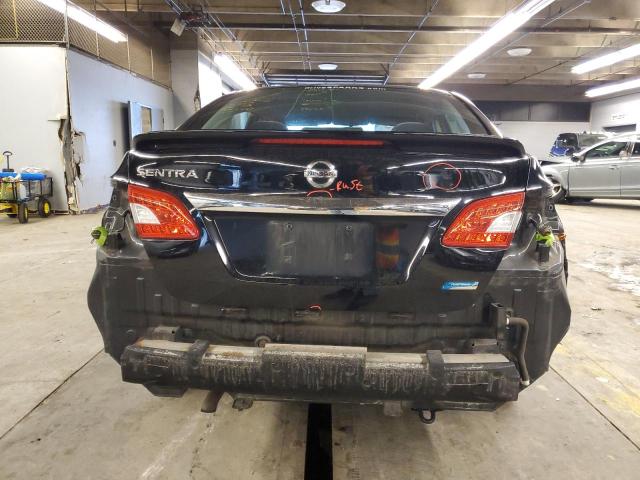 3N1AB7APXDL733462 - 2013 NISSAN SENTRA S BLACK photo 6