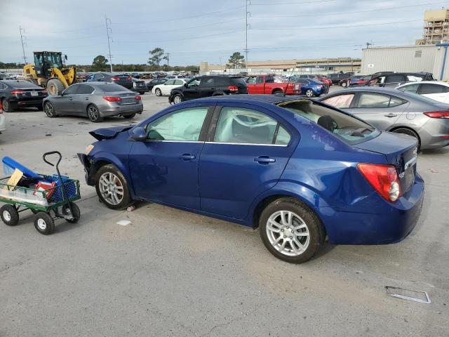 1G1JC5SH0C4227254 - 2012 CHEVROLET SONIC LT BLUE photo 2