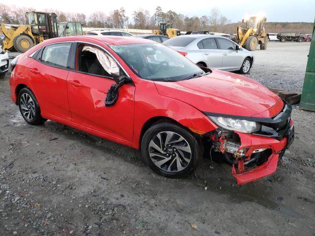 SHHFK7H24HU403686 - 2017 HONDA CIVIC LX RED photo 4