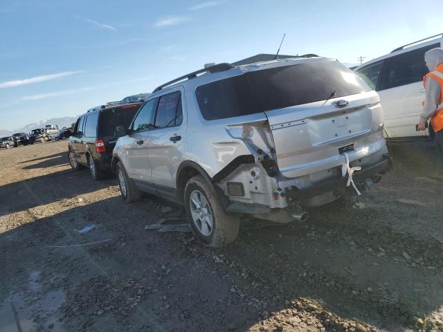 1FM5K8B86DGB89490 - 2013 FORD EXPLORER SILVER photo 2