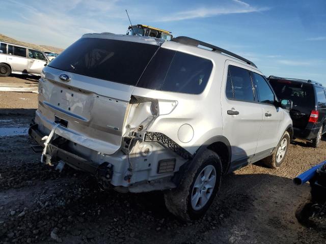 1FM5K8B86DGB89490 - 2013 FORD EXPLORER SILVER photo 3