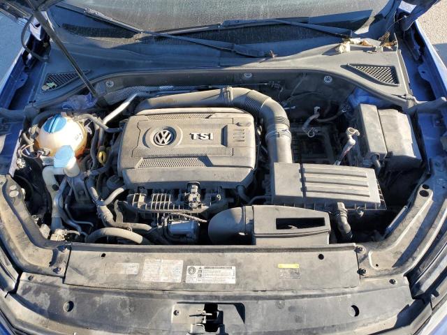 1VWDT7A37HC040478 - 2017 VOLKSWAGEN PASSAT R-LINE Blau Foto 11