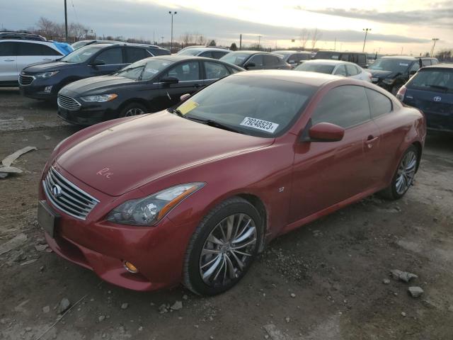 JN1CV6EL5FM890942 - 2015 INFINITI Q60 JOURNEY MAROON photo 1