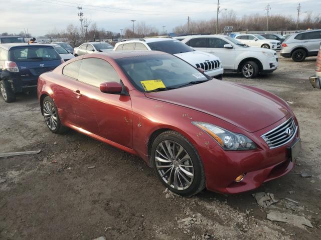 JN1CV6EL5FM890942 - 2015 INFINITI Q60 JOURNEY MAROON photo 4