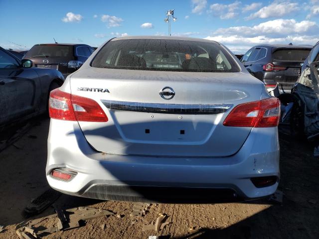 3N1AB7AP0HY293793 - 2017 NISSAN SENTRA S SILVER photo 6