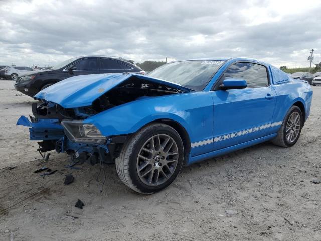 1ZVBP8AM5D5264423 - 2013 FORD MUSTANG BLUE photo 1