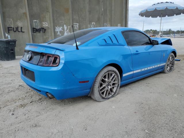 1ZVBP8AM5D5264423 - 2013 FORD MUSTANG BLUE photo 3