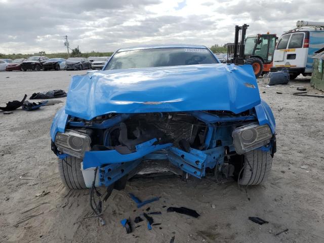 1ZVBP8AM5D5264423 - 2013 FORD MUSTANG BLUE photo 5