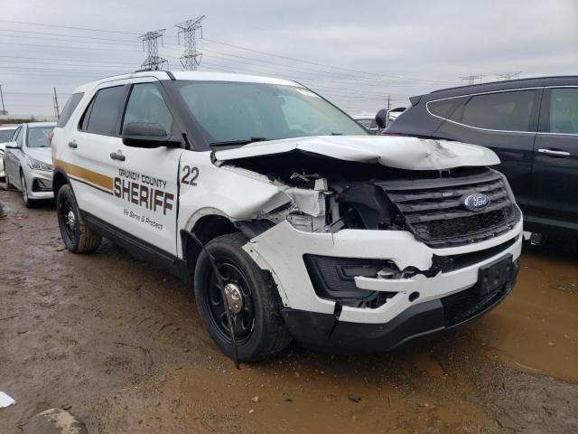 1FM5K8AR4KGB28291 - 2019 FORD EXPLORER POLICE INTERCEPTOR 白色 照片 4