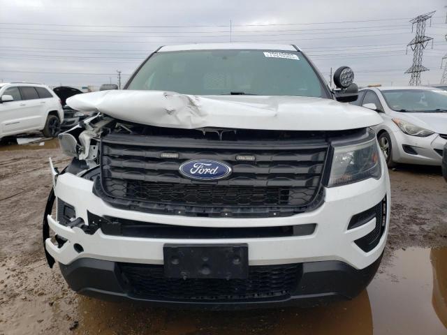 1FM5K8AR4KGB28291 - 2019 FORD EXPLORER POLICE INTERCEPTOR 白色 照片 5